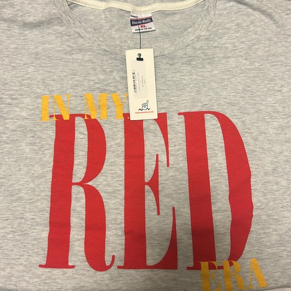 Charlie Hustle Taylor Swift Chiefs Shirt, Size XL. Sold Out Online. NWT - Picture 2 of 4